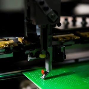 Radial insertion machine PCBA