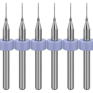 CNC ROUTER BIT WITH HOLDER 3.175 X 0.4 MM