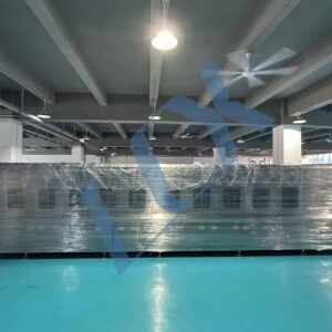 Optical module cleaning machine