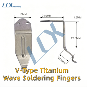 V-Type Titanium Wave Soldering Fingers and Three-Section Chain Kit JT