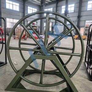 Marine Mooring Rope Reel Manual Wire Rope Reel Ship Cable Reel