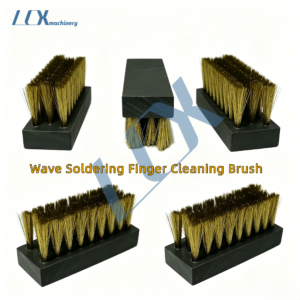 Wave Soldering Finger Cleaning Brush | Copper/Steel Brush for Cleaning Titanium/Chain Fingers